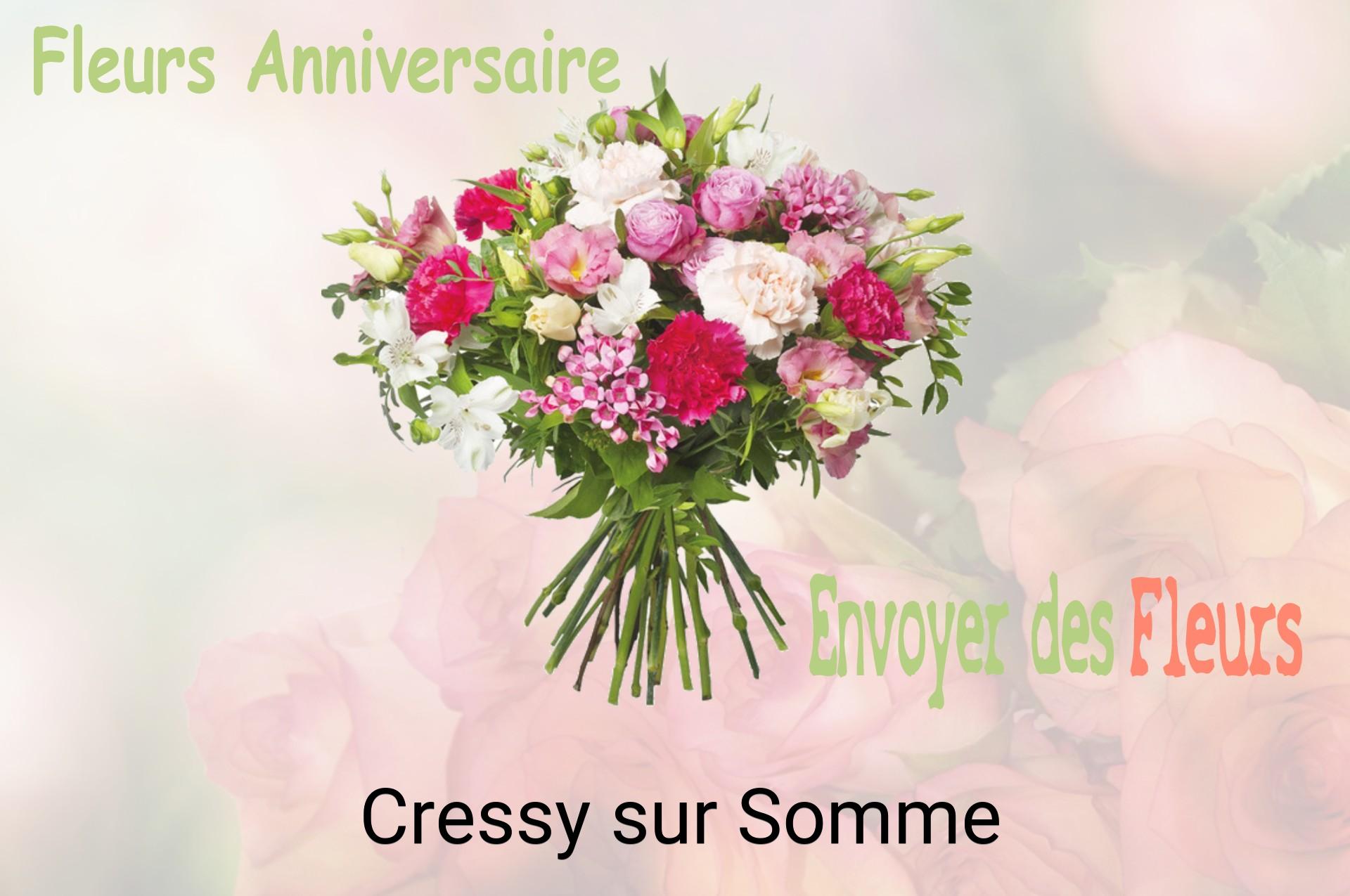 Bouquet de fleurs d’anniversaire livré à Cressy-sur-Somme