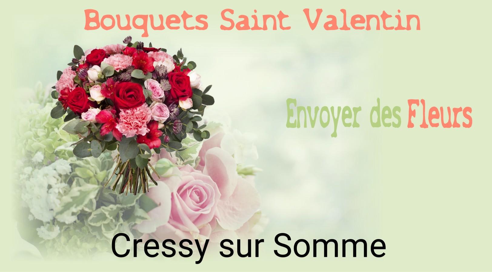 Roses de Saint-Valentin livrées à Cressy-sur-Somme